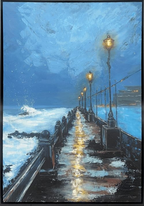 Promenade Walk by farziallana on Acrylic on canvas